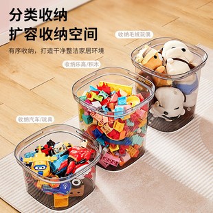 凳 储物凳收纳凳塑料k透明收纳箱家用凳子玩具收纳整理多功能换鞋