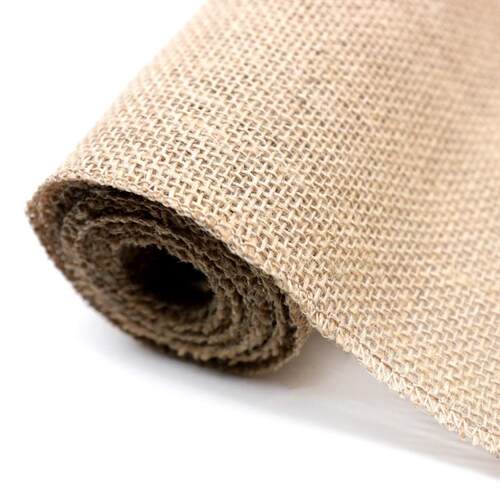 Vintage Burlap Hessian Table Runner Natural Jute Country Wed