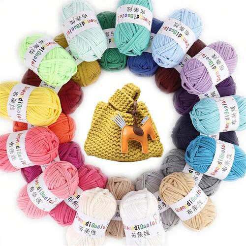 100g 30m High Elastic Cloth Thread Thick Self Made DIY Handm