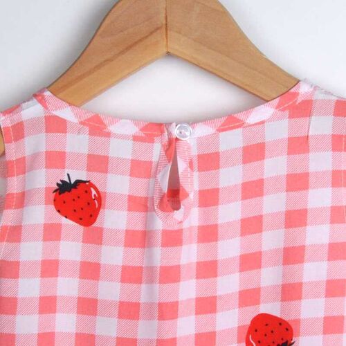 Princess Vest Dress for Big Children and Girls Cotton Silk D
