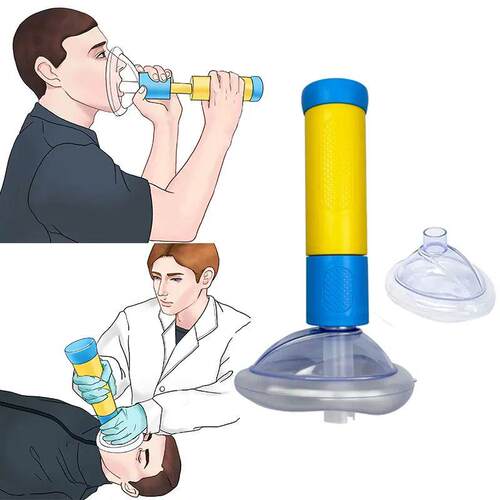 Training Mask Anti Choking Device Life Saving Suction Emerge