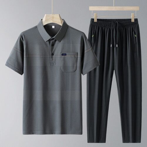 Dad Suit Middle-aged And Elderly Fathers Day Short Sleeve T