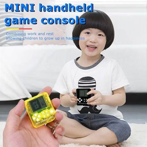 Portable Mini Classic Pocket Keychain Ring Anti Lost Retro N