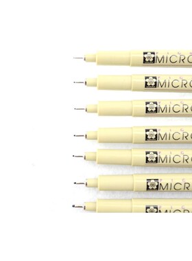 Sakura Pigma Micron Fine Line Pen 005 01 02 03 04 05 0810 BR