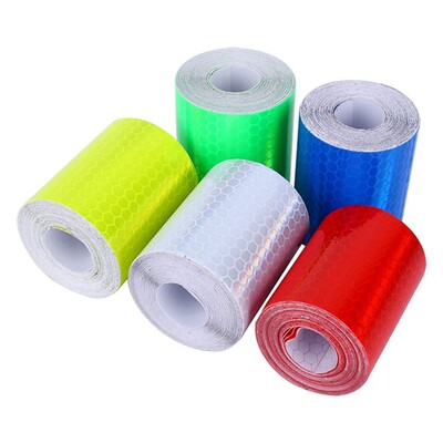 5cm*3m Bike Body Reflective Safety Stickers Reflective Safe