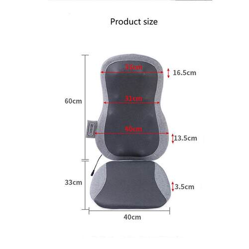 Car Massage Cushion Fast Shipment Electric Heating Shiatsu T
