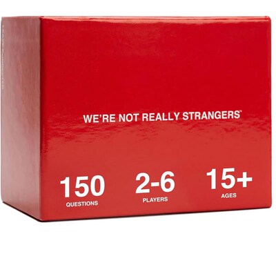 WERE NOT REALLY STRANGERS Card Game -150 Conversation Cards