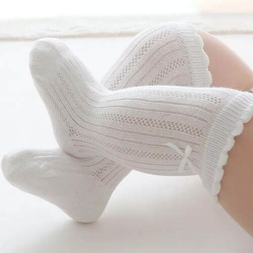 3Pair Lace Ruffle Princess Socks Kids Girl Summer Mesh Mosqu