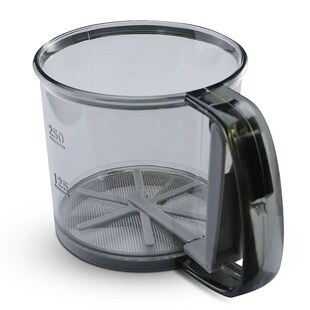 Kitchen Flour Sieve Handheld Semi-automatic Sugar Sifter Pow