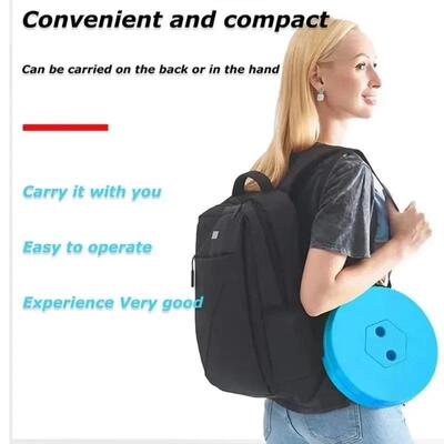 Adjustable Height Compact Stool Lightweight Portable Plastic