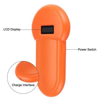 Pet Microchip Scanner Animal Pet ID Chip Reader Handheld Pet