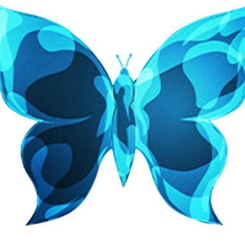 6x Luminous Butterfly Stickers DIY Home Decor for Kids Room