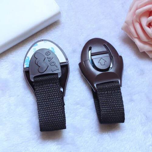5pcs/lot Coffee Color Drawer Safety Strap Lock for Baby Chil