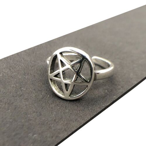 Personality Punk Vintage Star David Rings For Women Men Resi