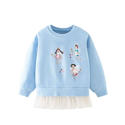 Jumping Meters New Arrival Hot Selling 2-7T Fairy Applique B