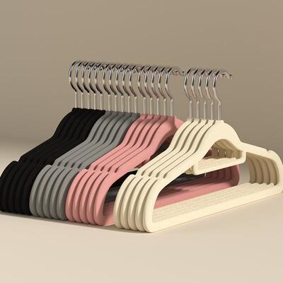 Velvet Hangers for Professional Organizers - Home Use Non-Sl