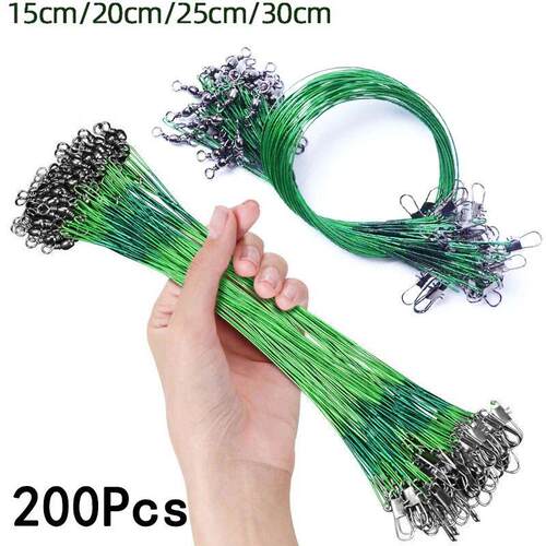 Super Strong Tensile Force Anti Bite Steel Fishing Line Stee