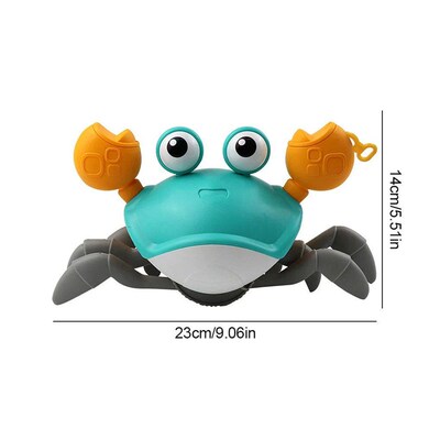 Baby bathtub toy Water Play crab toy Clockwork Portable Beac