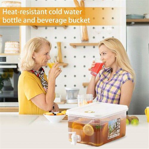 3.5/5L Beverage Dispensers with Faucet Iced Beverage Bucket
