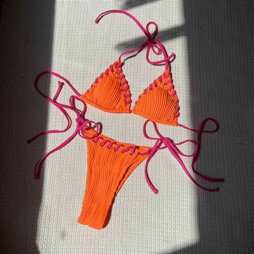 Women Swimwear Female Swimsuit Two Pieces Bikini Set Brazili