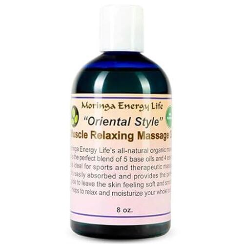 Moringa Oriental Style Muscle Relaxing Massage Oil for
