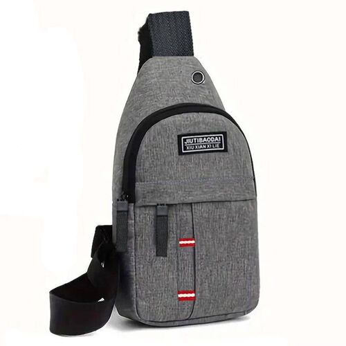 Neutral Style Mens Functional Chest Bag, Suitable for Busin