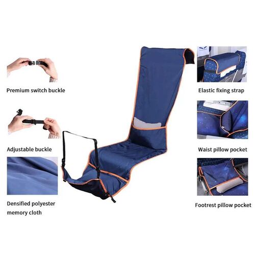 Adjustable Foorest Hammock with Inflatable Pillow Seat ver f