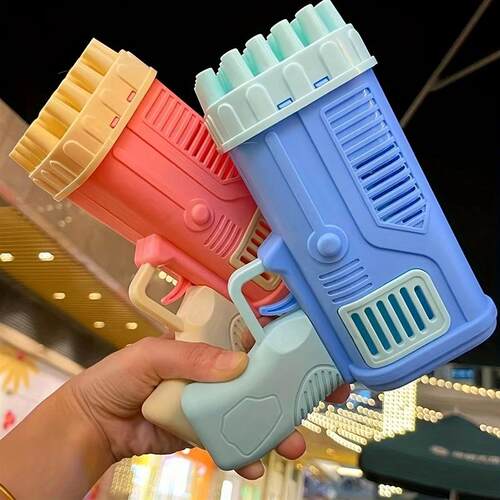32 hole Electric bubble machine internet celebrity  gun bubb