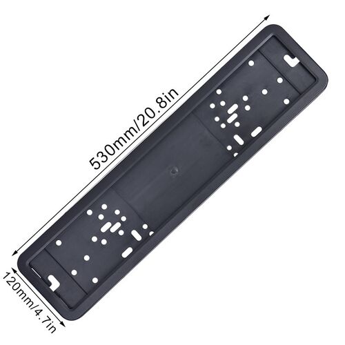 1 Set Universal Car License Plate Frame Number Plate Holder
