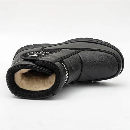 Winter Men Boots Platform Snow Boots Antislip Plush Men Casu