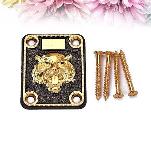 1PC Zinc Alloy Square Guitar Neck Reinforcing Plate Neck
