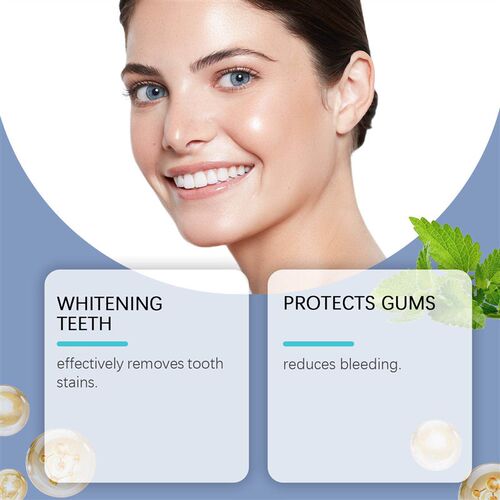 ORALHOE Probiotic Blue Radiance Tooth Powder - Oral Stain Re