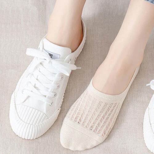 Socks womens Summer Invisible Short No Show Fashion Lace Br