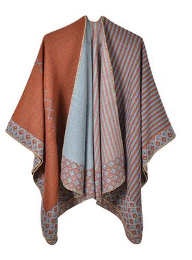 Stripe Small Diamond Sweet Cloak Korean Sun Protection Shawl