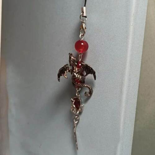 Game Love and Deepspace Sylus Cosplay Keychain Unisex Dragon