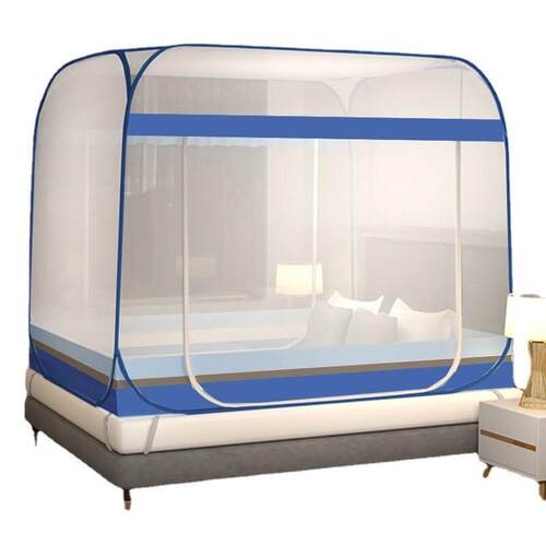 Yurt Mosquito Net Portable Camping Tent Single Double Bed