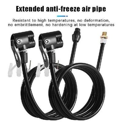Bicycle Air Pump Extension Tube Pump Bicycle Hose Air Pump