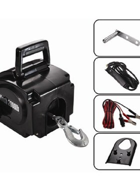 2000lb--3000lb 12V 24V portable electric winch Car truck aut
