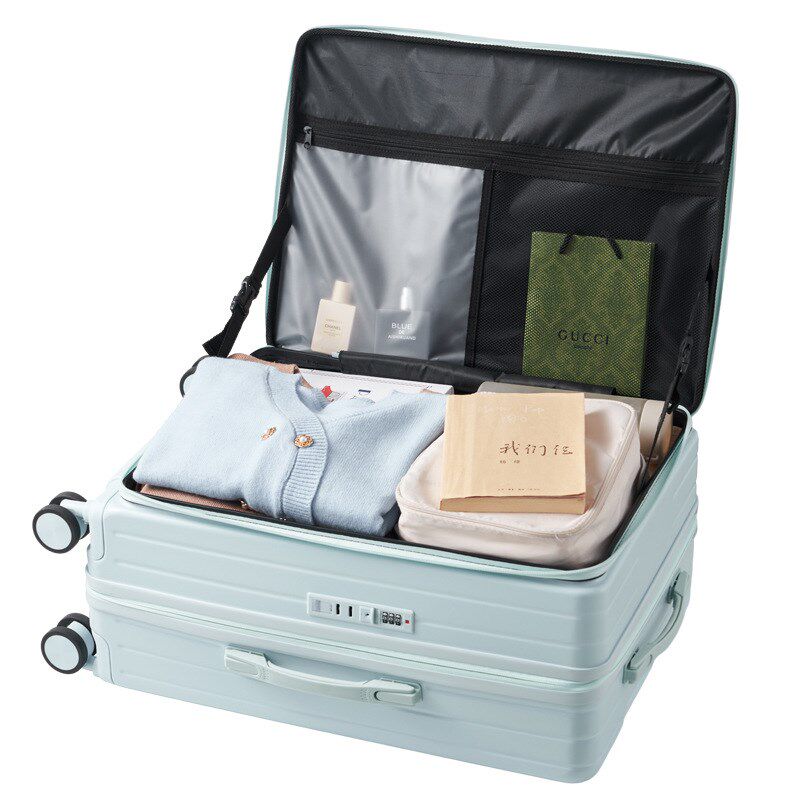 Hot sale suitcase large luggage cabin bag women men trolley图片