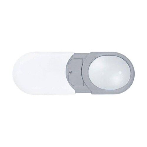 10X Handheld Glass Mini Pocket Microscope Loupes LED