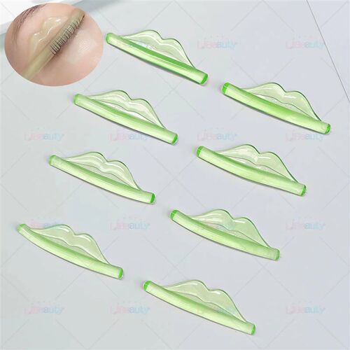 Libeauty 4 Pairs Glue Free Silicone Eyelash Perm Pads y Lash