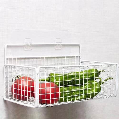 10PCS Transparent Hanging Shelf Hooks Wall Storage Rack Fixi
