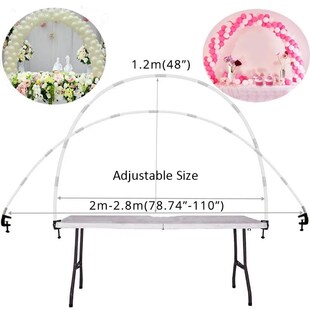 Table Balloon Arch Set Ballon Column Stand for Wedding Birth