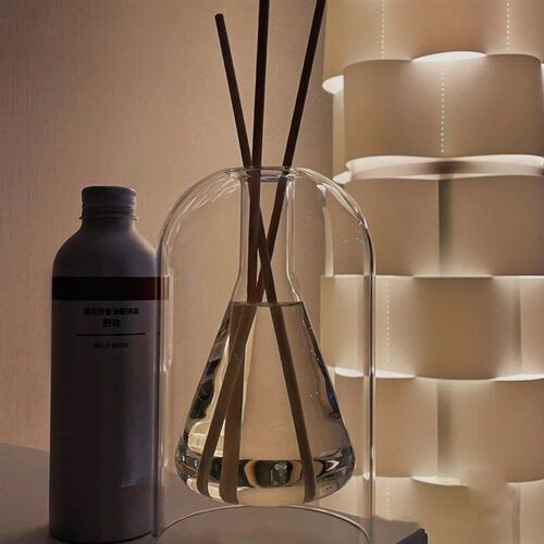 Aromatherapy bottle glass essential oil Aroma Reed Diffuser