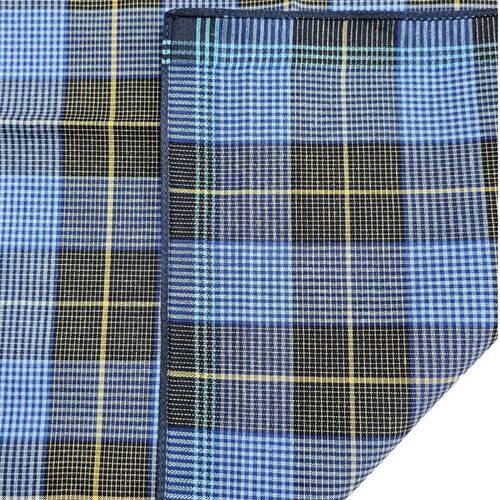 15.7in Mens striped cloth handkerchief, suit small square g