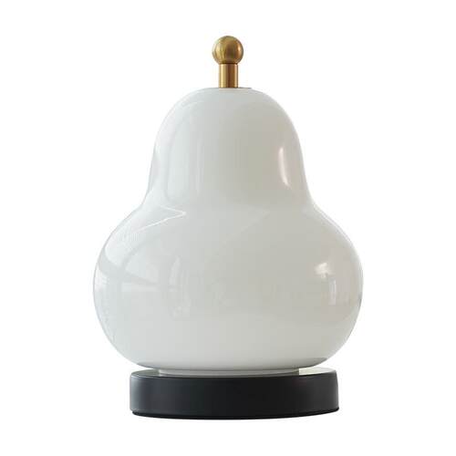 The French buttered pear pear lamp in the bedroom room is ch
