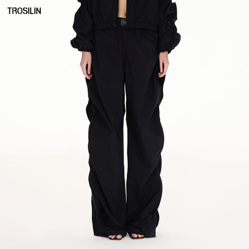 2025早秋新品波浪解构休闲裤防风