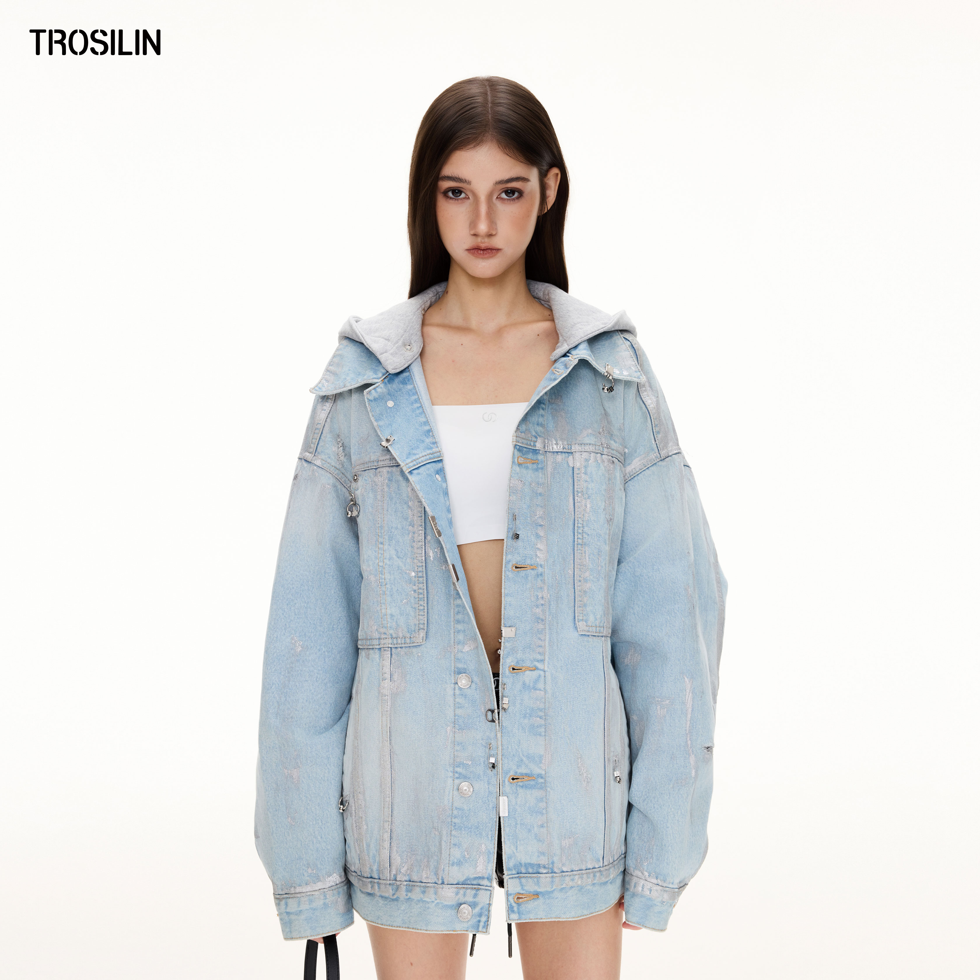 “环钉.蓝调“解构丹宁外套