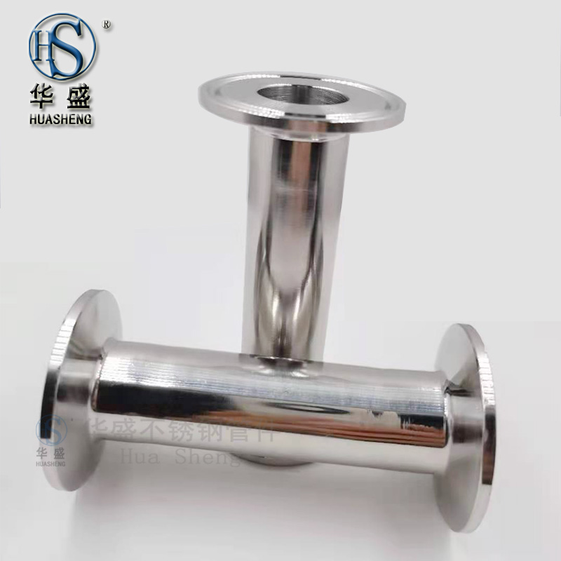 定制304/316不锈钢q卫生级快装直管接头卡箍式卡盘连接管直通管子