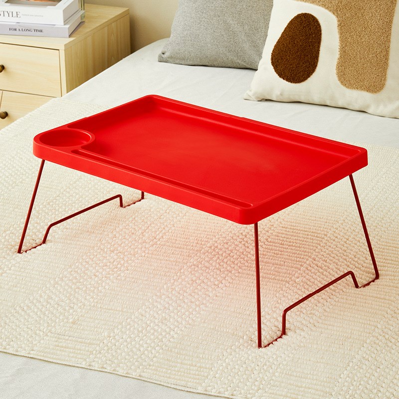 电脑折叠桌飘窗学习桌床上桌便携式学生宿舍小书桌铁腿折叠桌